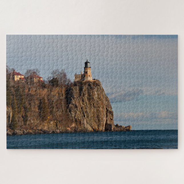 Split Rock Lighthouse Minnesota Jigsaw Puzzle (Horizontal)