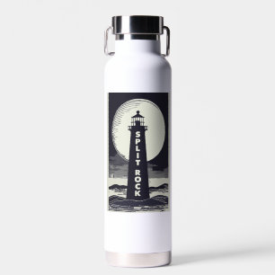 Split Rock Lighthouse Minnesota Moon Trinkflasche