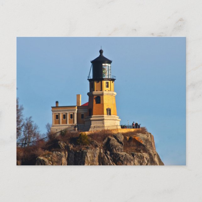 Split Rock Lighthouse Minnesota Postkarte (Vorderseite)