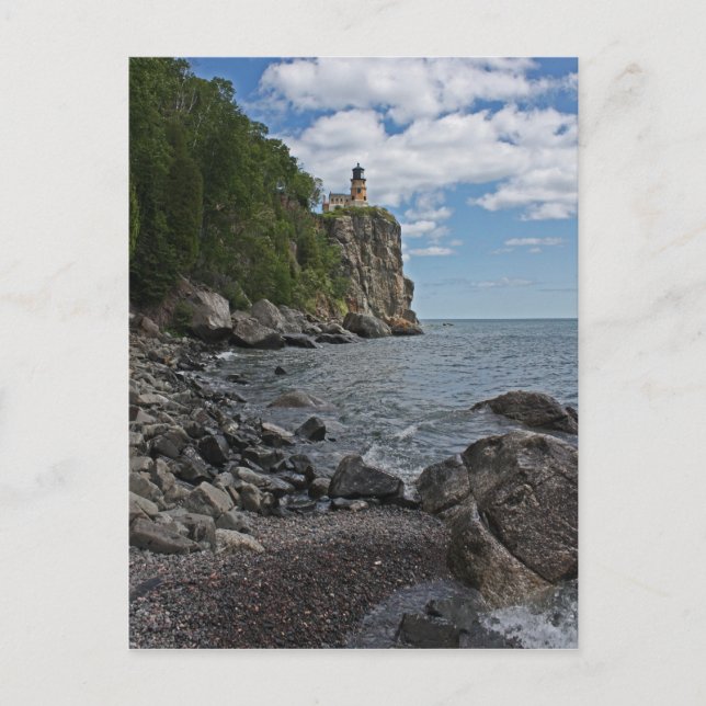 Split Rock Lighthouse Postkarte (Vorderseite)