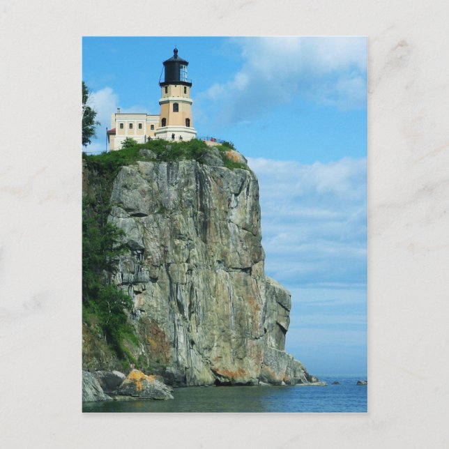 Split Rock Lighthouse Postkarte (Vorderseite)