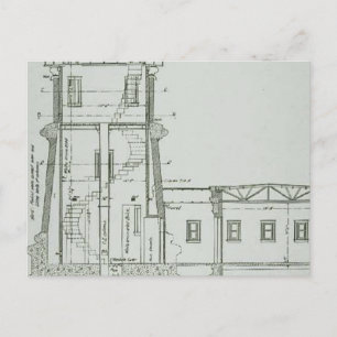 Split Rock Lighthouse Schematics Postkarte