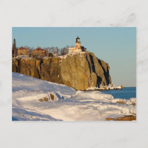 Split Rock Lighthouse Staat Park/Park/Garten: Postkarte