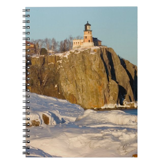 Split Rock Lighthouse State Park am See Notizblock (Vorderseite)