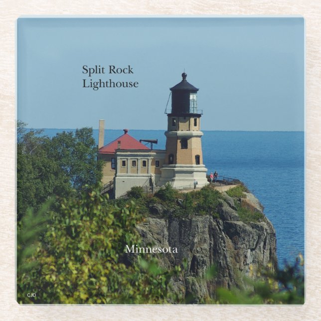 Split Rock Lighthouse Untersetzer (Vorderseite)