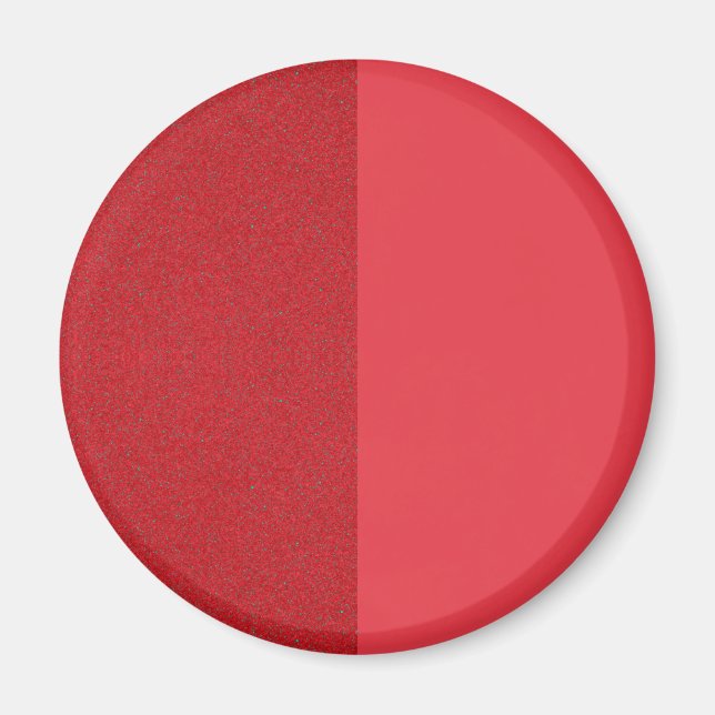 Split-Textur Tomato Roter Kühlschrankmagnet Magnet (Vorne)
