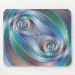 Split Tunnel - Fraktal Mousepad