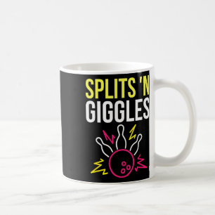 Splits'n Giggles Bowling Team Shirt Strike in Styl Kaffeetasse