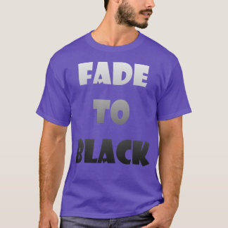 Splitter in Schwarz T-Shirt