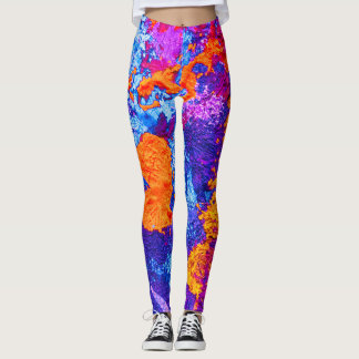Splotch Colors Leggings