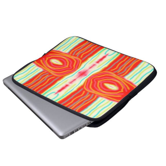 Splurge, Doppeldoodle. Laptopschutzhülle (Vorne Knopf)