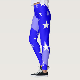 SPNP_Blue Star-Leggings Leggings