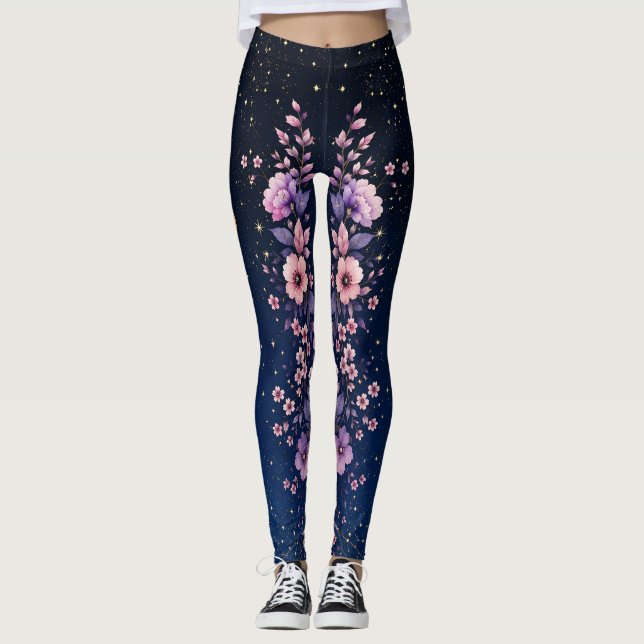 SPNP_Floral_Leggings Leggings (Vorderseite)