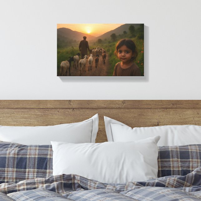 SPNP_Premium Leinwand (Insitu (Schlafzimmer))