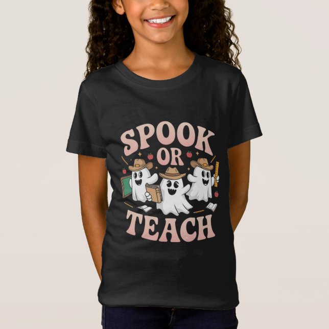 SPOGEN ODER LEHREN T-Shirt (Vorderseite)