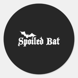 Spoiled Byte Runder Aufkleber