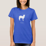 Spoiled Rotten Australische Schäfer Dog Mama T-Shirt<br><div class="desc">Spaß Shirt für die australische Schäfer-Hund-Mutter in Ihrem Leben in einem "Spoiled verfault" mit australischen Schäfer Hund-Silhouette Design.</div>