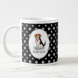 Spoiled Rotten Beagle (Trikolon 3) Hund Funny Jumbo-Tasse