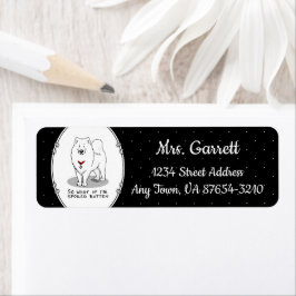 Spoiled Rotten Samoyed Hund Niedliche Höhenlage Fu