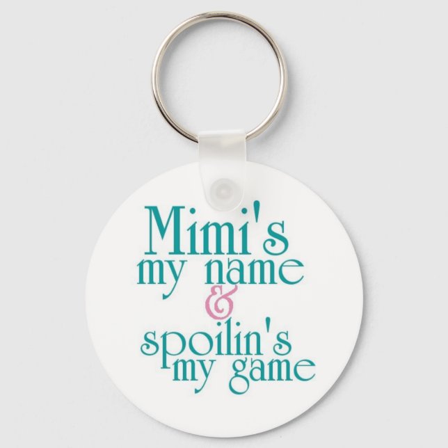 Spoiles mein Spiel-Mimi 1 Schlüsselanhänger (Vorderseite)