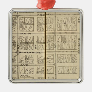 Spokane Ornament Aus Metall