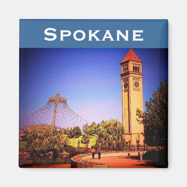Spokane (Park) Magnet (Vorne)