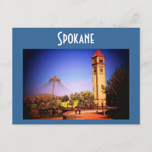 Spokane (Park) Postkarte
