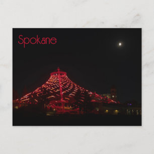 Spokane Pavilion Riverfront Park Spokane WA Postkarte