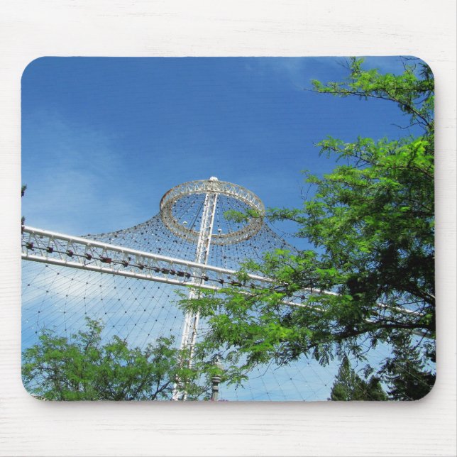 Spokane-Symbol, US-Pavillon Mousepad (Vorne)
