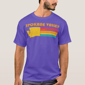 Spokane Tal Washington Vintag Not leidende Seele T-Shirt