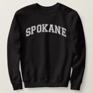 SPOKANE University Style Sweater America Uni Sweatshirt
