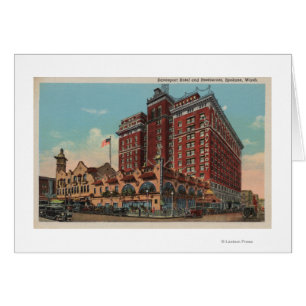 Spokane, WA - Ansicht von Davenport-Hotel #1