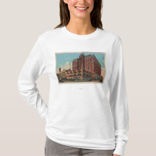 Spokane, WA - Ansicht von Davenport-Hotel #1 T-Shirt