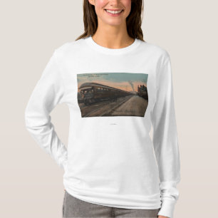 Spokane, WA - Ansicht von N. Pacific Train u. T-Shirt