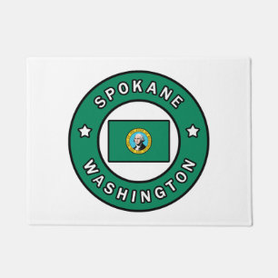 Spokane Washington Fußmatte