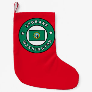 Spokane Washington Kleiner Weihnachtsstrumpf
