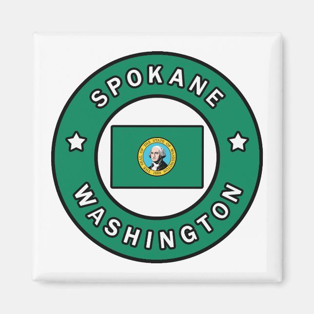Spokane Washington Magnet (Vorne)