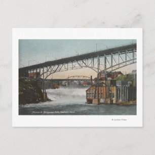 Spokane, Washington - Monroe Street Postkarte