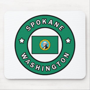 Spokane Washington Mousepad
