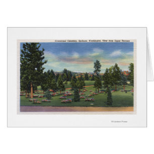 Spokane, Washington - obere Terrasse