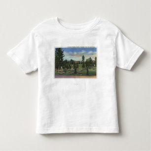 Spokane, Washington - obere Terrasse Kleinkind T-shirt