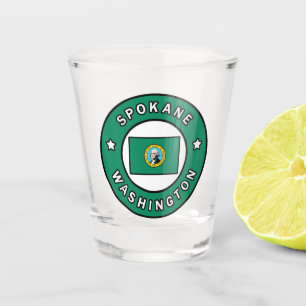 Spokane Washington Schnapsglas