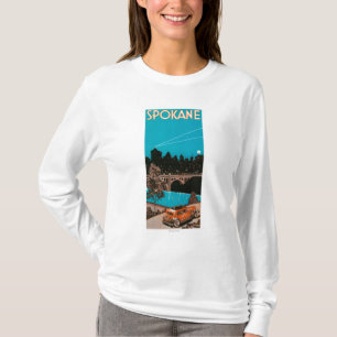 Spokane-Werbeplakat #1Spokane, WA T-Shirt