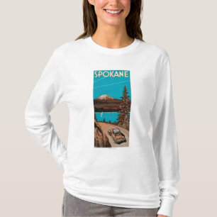 Spokane-Werbungs-Plakat #2Spokane, WA T-Shirt