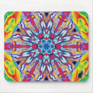 Spokes Kaleidoscope Mouse Pad Mousepad