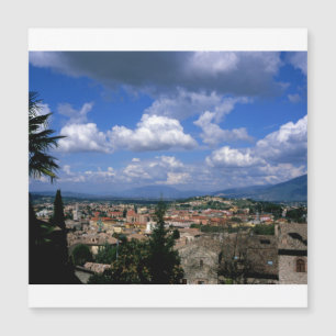 Spoleto Umbria Italien Magnetkarte