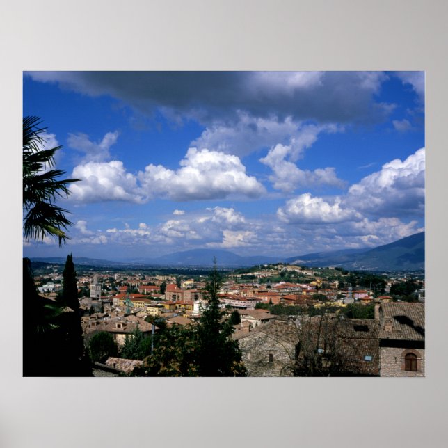 Spoleto Umbria Italien Poster (Vorne)