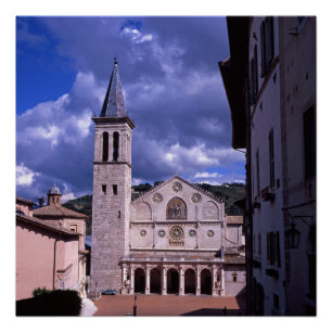 Spoleto Umbrien Italien Poster