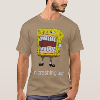 Spongebob Schwammkopf Ich fliege raus Meme Lustig  T-Shirt