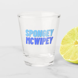 Spongey McWipey Schnapsglas